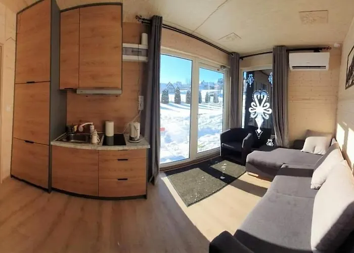 בקתה Eco Z Duzym Ogrodem I Widokiem