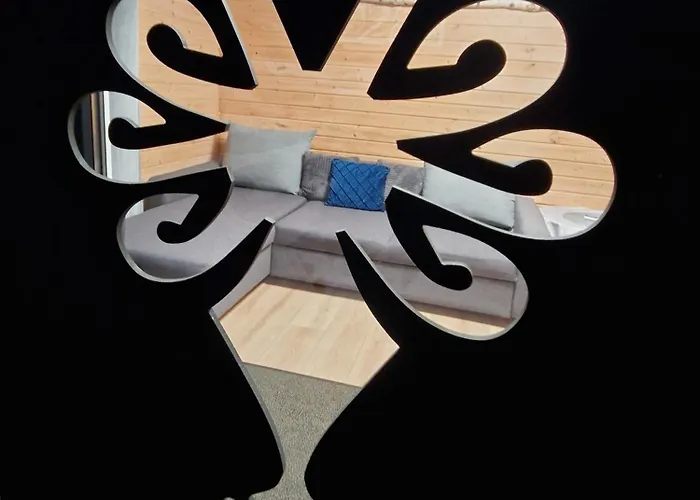 בקתה Eco Z Duzym Ogrodem I Widokiem