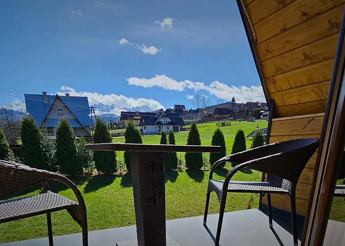 בקתה Eco Z Duzym Ogrodem I Widokiem