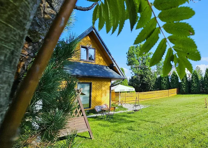 בקתה Eco Z Duzym Ogrodem I Widokiem מורזאסיחלה